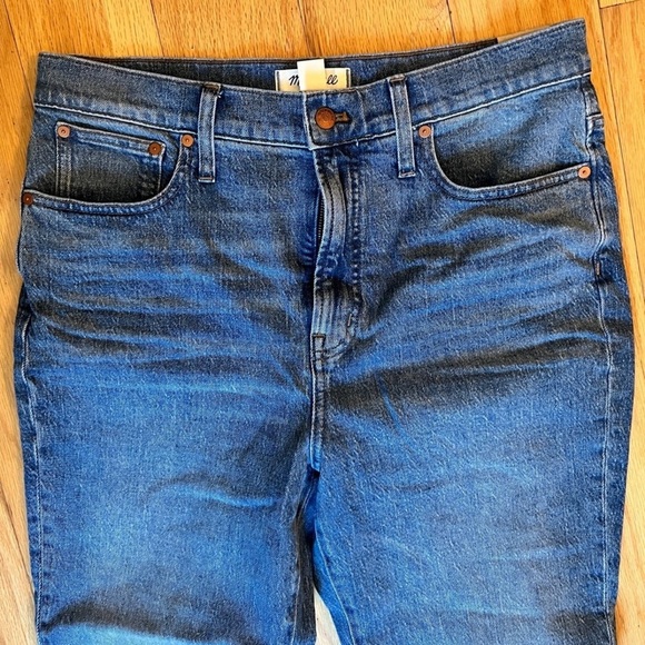 Madwell Perfect Vintage Jean Raw Hem 31 medium wash - Picture 6 of 12